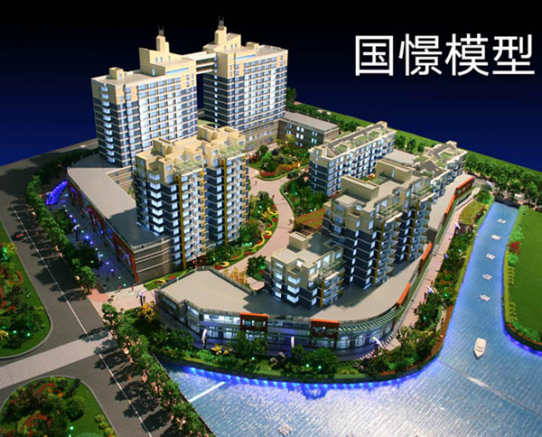 剑河县建筑模型