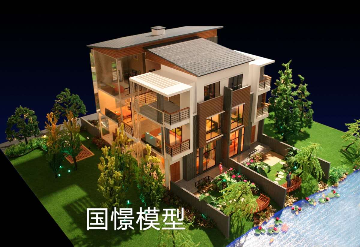 剑河县建筑模型